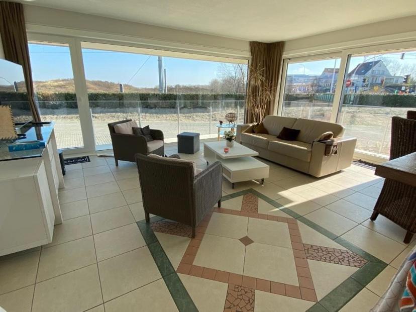 Sunnyside-Of-Thesea - With Open View On Nature, Big Terraces All Around - Very Close To Sea, Beach, Stores, Restaurants & Beach Bars Ньивпорт Экстерьер фото